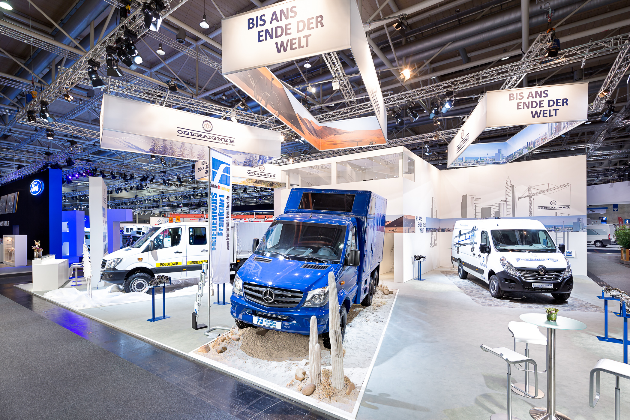 Messefotografie: Oberaigner Messestand auf der IAA Messe in Hannover vom Messefotograf Kai Abresch